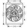 DIEDERICHS 8622105 Fan, radiator